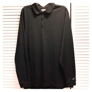 Nike XL Long Sleeve Polo Golf Shirt
